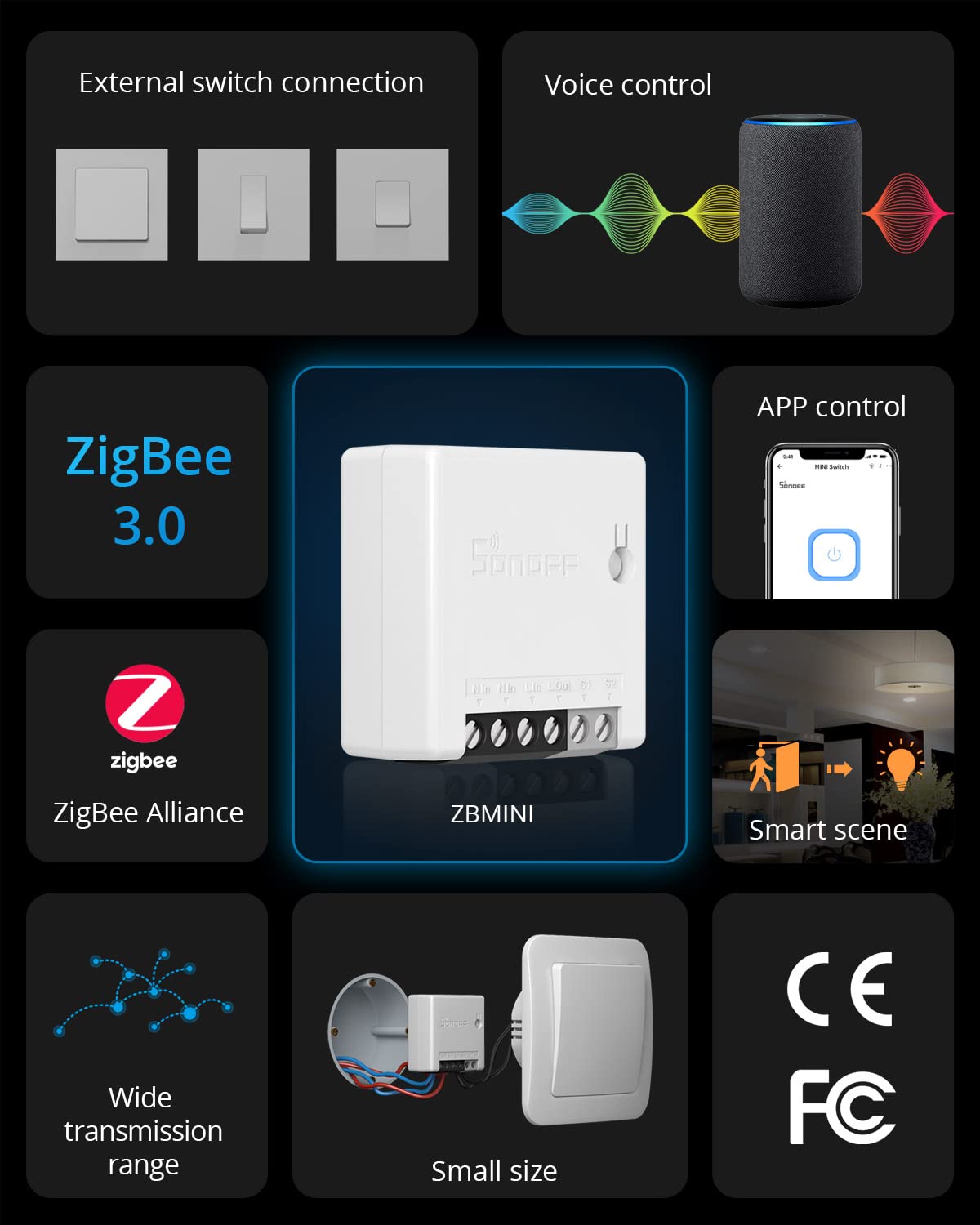 Sonoff ZBMini - ZigBee Smart Switch