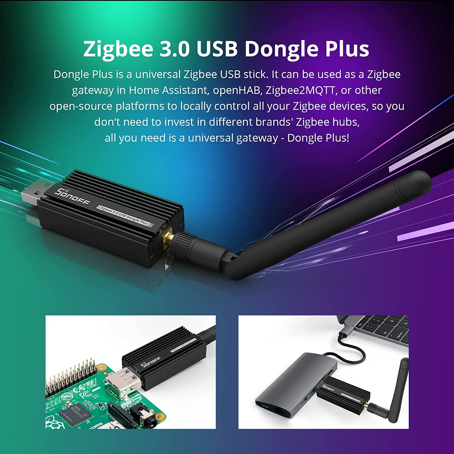 Sonoff ZBDongle E - ZigBee USB 3.0 Dongle Plus